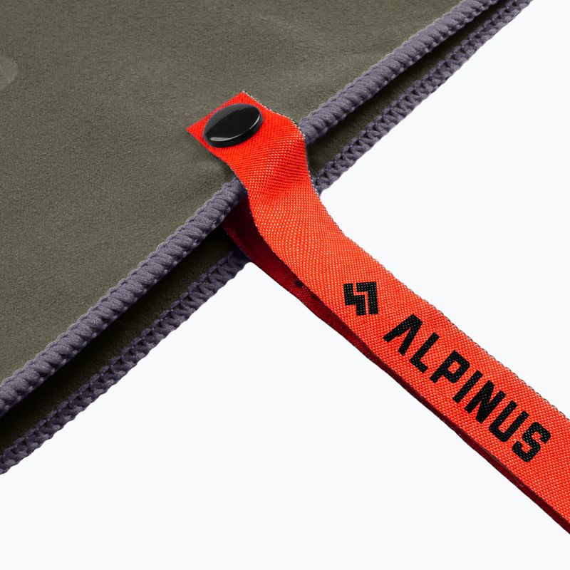 Towel Alpinus Canoa dark green 5