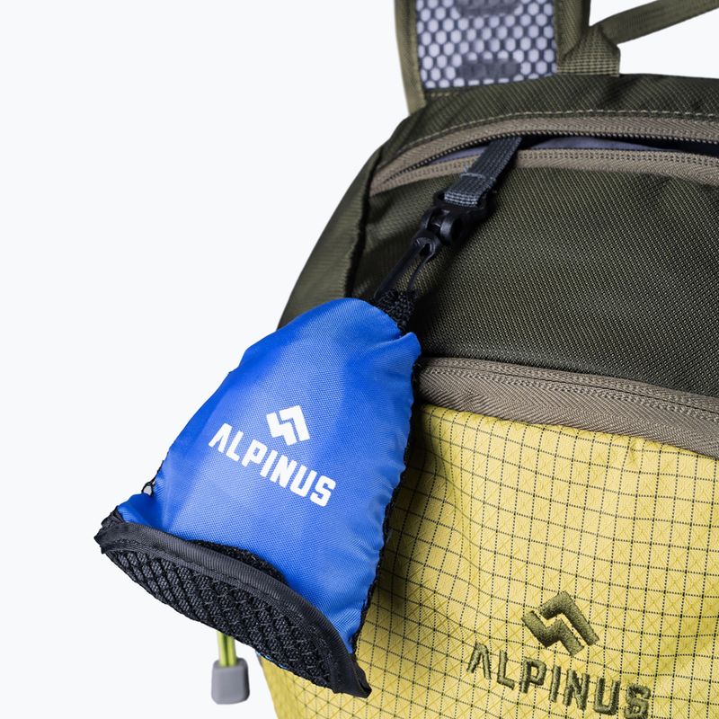 Hiking backpack Alpinus Anayet 25 l limonkowy/green 8