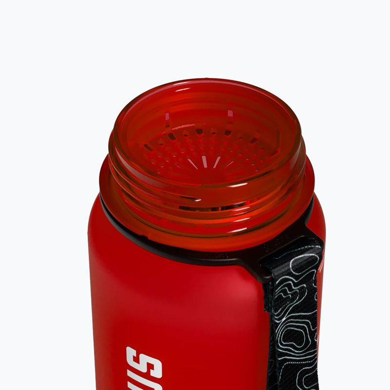 Alpinus Trysil GOPR Edition 650 ml travel bottle red/blue 5