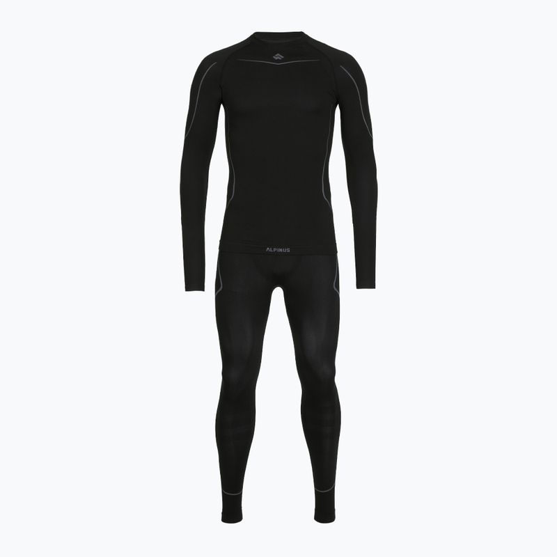 Men's thermal underwear set Alpinus Lakdah Set black 3