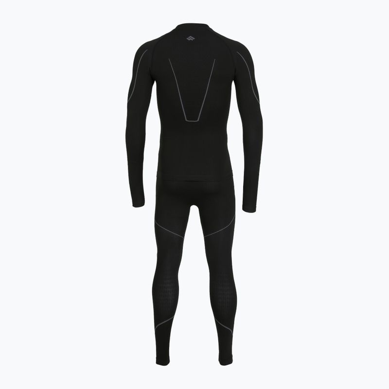 Men's thermal underwear set Alpinus Lakdah Set black 4
