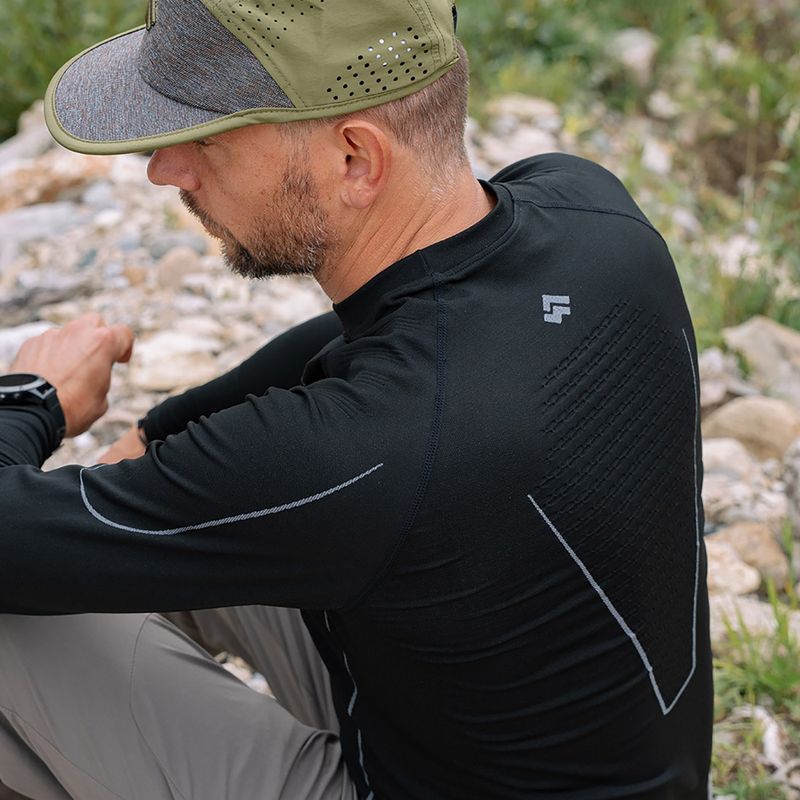 Men's thermal underwear set Alpinus Lakdah Set black 5