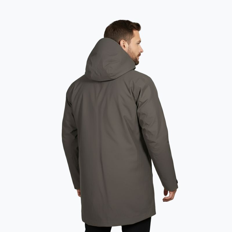 Men's rain coat Alpinus Ararat olive 2