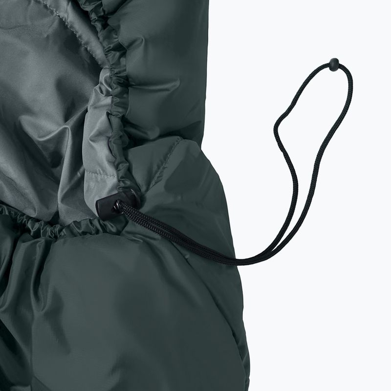 Sleeping bag Alpinus Wide & Long Fiber Pro 1250 215 cm/left pine green 3