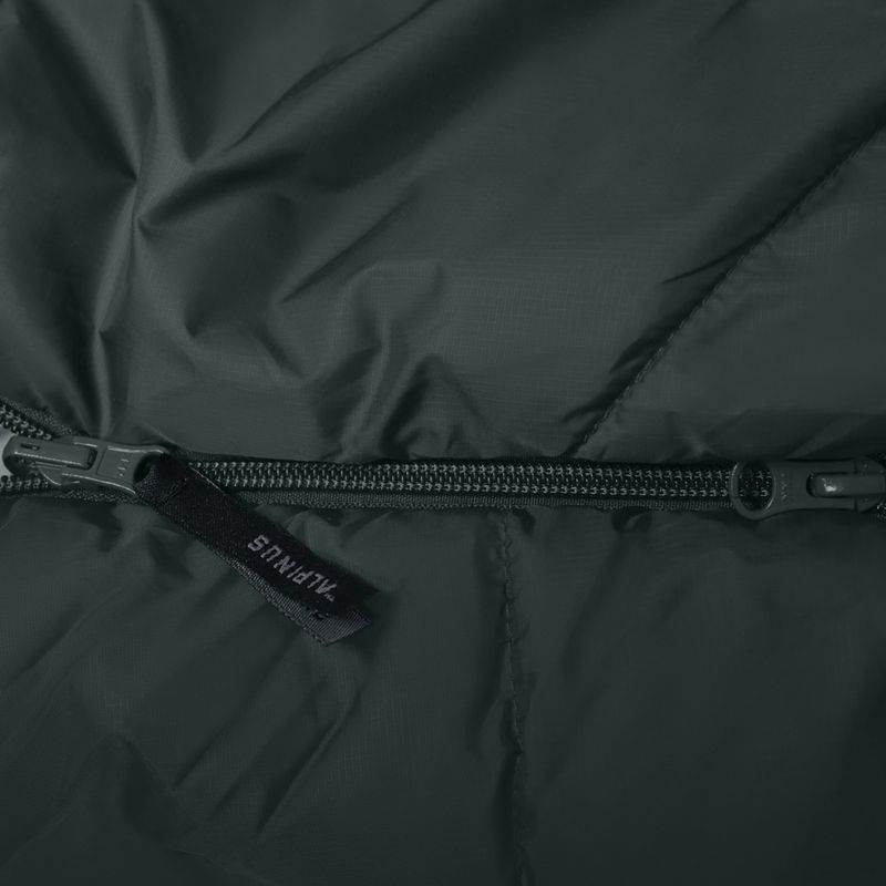 Sleeping bag Alpinus Wide & Long Fiber Pro 1250 215 cm/left pine green 7