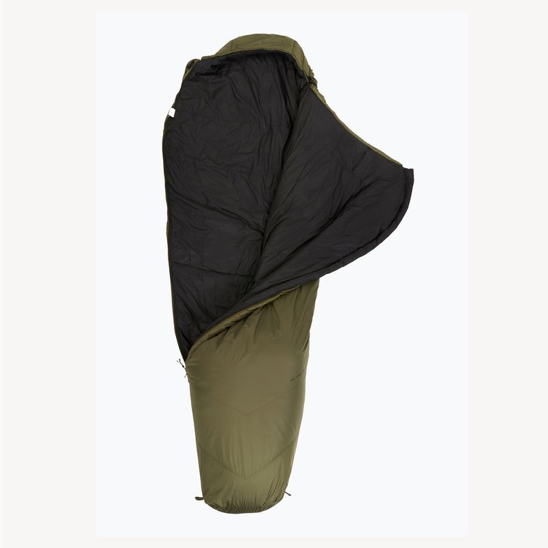 Sleeping bag Alpinus Wide & Long Fiber Pro 1050 230 cm/right pine green 3