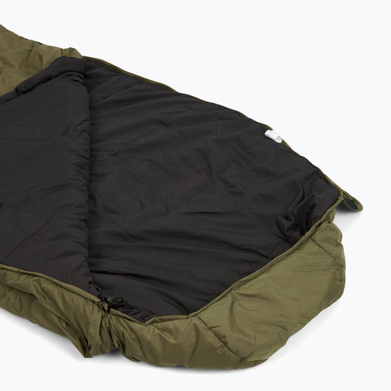 Sleeping bag Alpinus Wide & Long Fiber Pro 1050 230 cm/right pine green 10