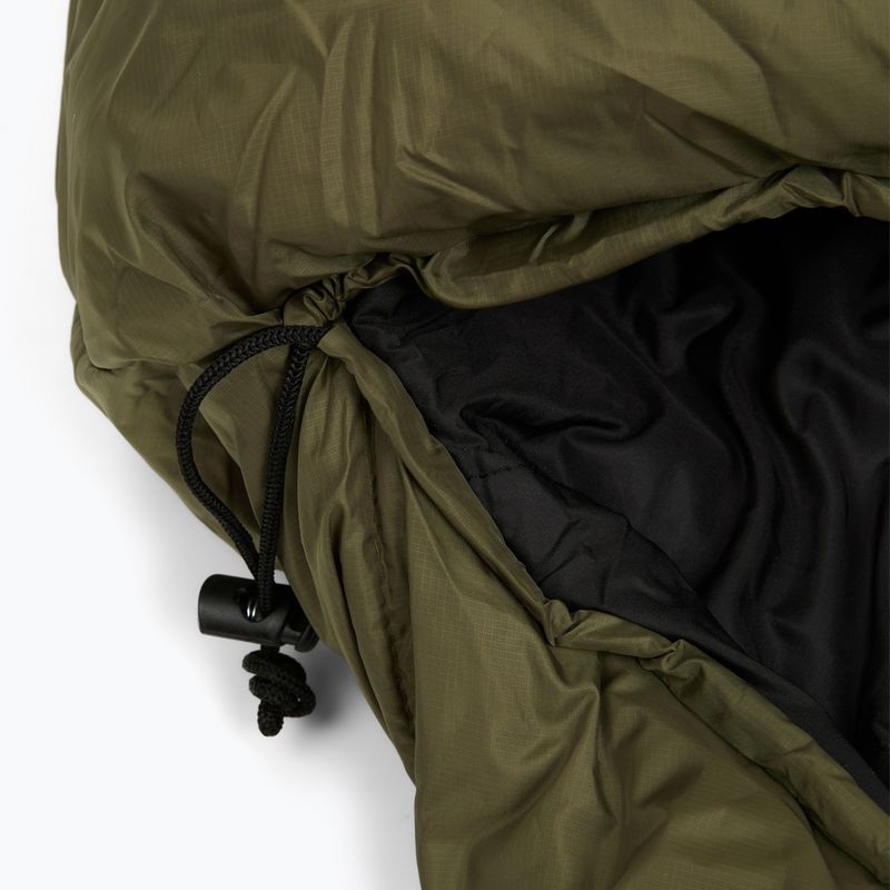 Sleeping bag Alpinus Wide & Long Fiber Pro 1050 230 cm/right pine green 11