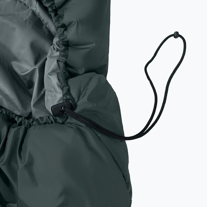 Sleeping bag Alpinus Wide & Long Fiber Pro 1250 215 cm/right pine green 3