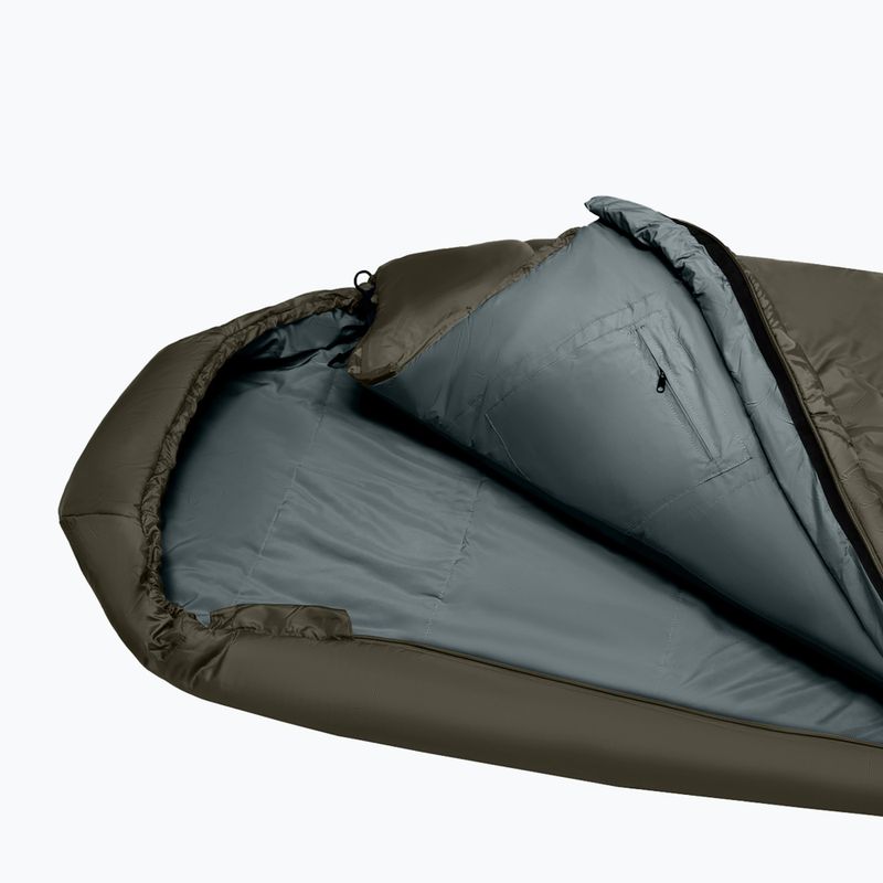 Sleeping bag Alpinus Wide & Long Fiber Pro 1250 215 cm/left olive 2