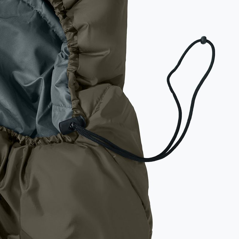 Sleeping bag Alpinus Wide & Long Fiber Pro 1250 215 cm/left olive 3