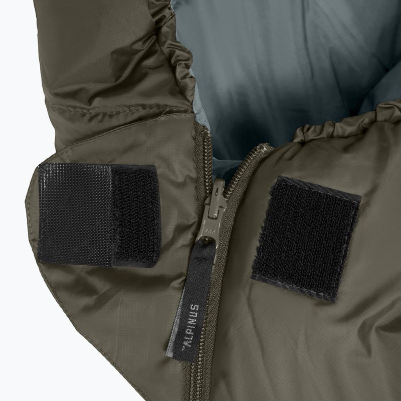 Sleeping bag Alpinus Wide & Long Fiber Pro 1250 215 cm/left olive 4