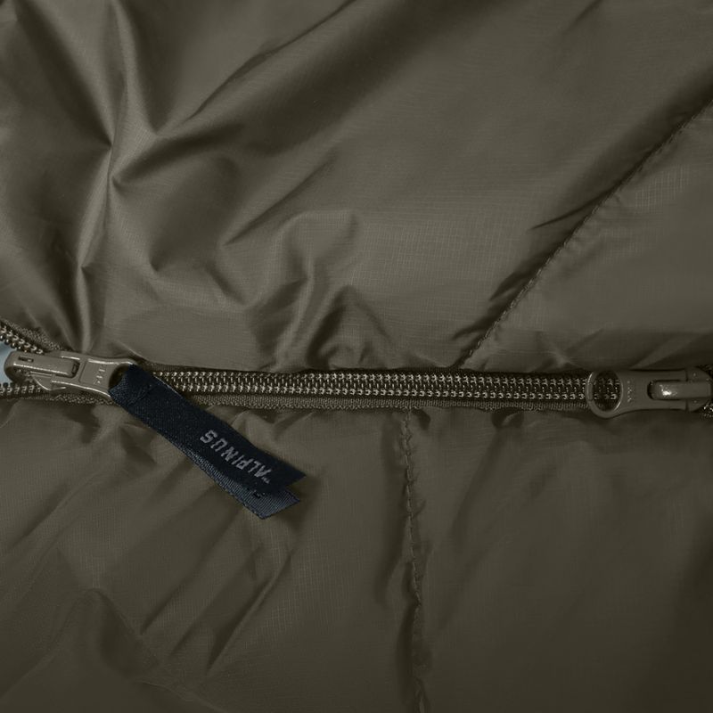 Sleeping bag Alpinus Wide & Long Fiber Pro 1250 215 cm/left olive 8