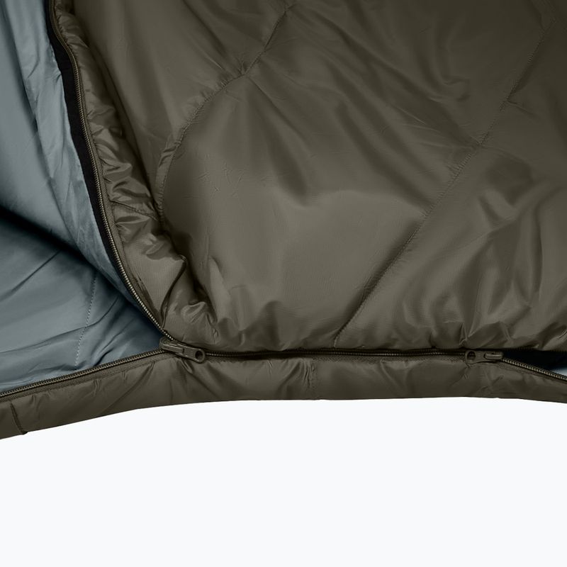 Sleeping bag Alpinus Wide & Long Fiber Pro 1250 215 cm/right olive 5