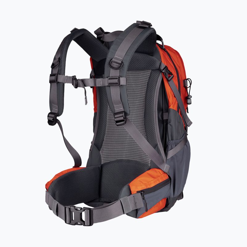 Hiking backpack Alpinus Tarfala 35 and brick red 2