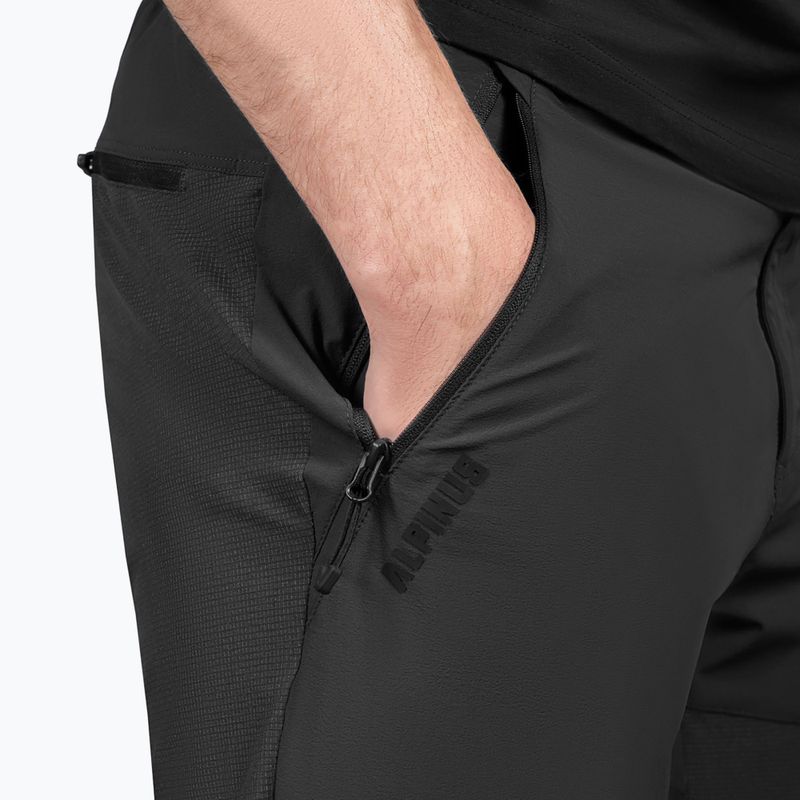 Men's trekking trousers Alpinus Black Deccan 3