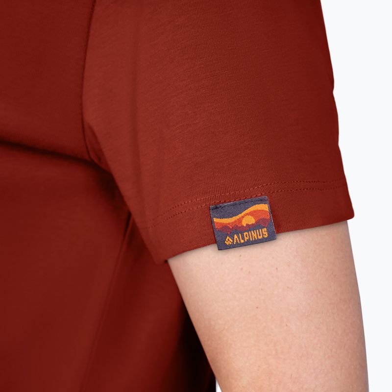 Women's trekking shirt Alpinus Dirna brick-red 3