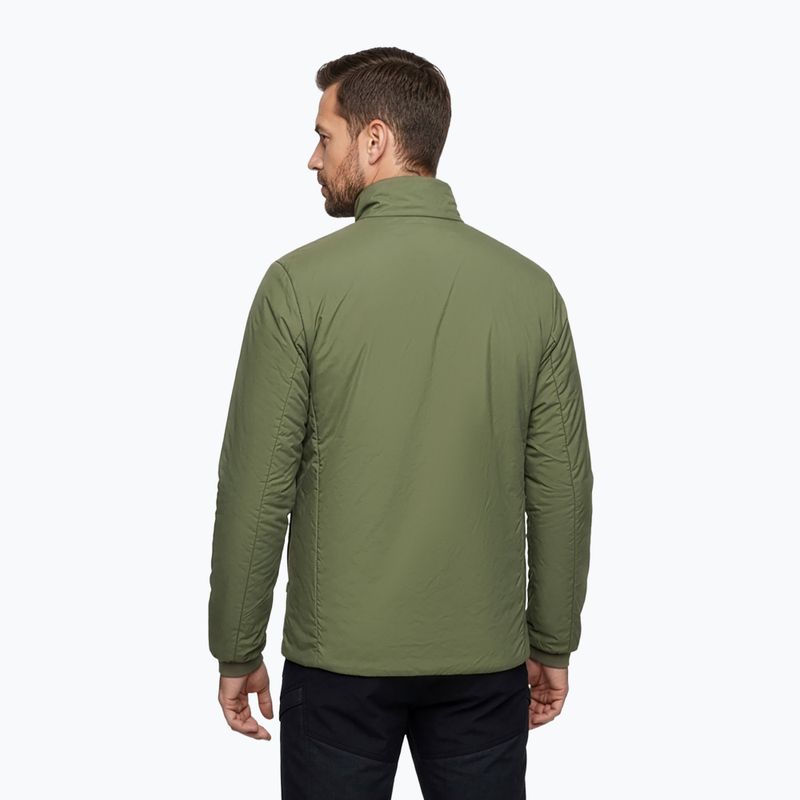 Men's hybrid jacket Alpinus Wanaka olive 2