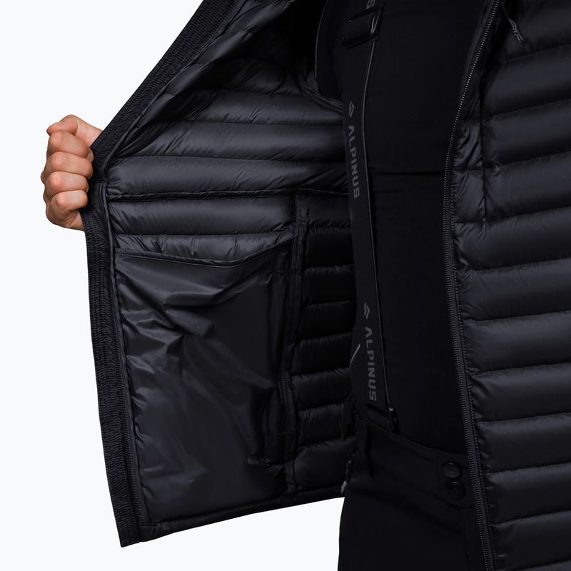 Men's down jacket Alpinus Kiruna black 6