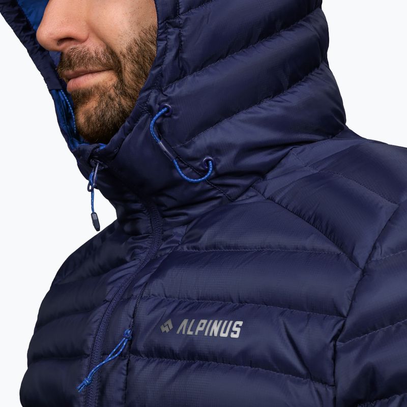 Men's down jacket Alpinus Kiruna navy blue 3