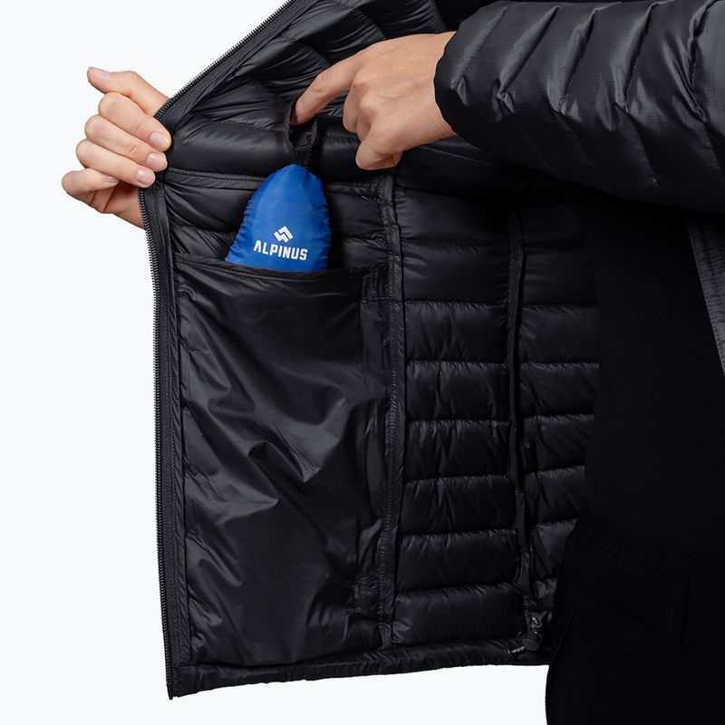 Women's down jacket Alpinus Kiruna black 7