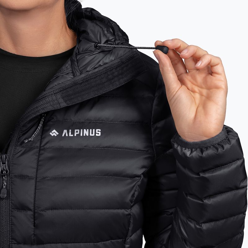 Women's down jacket Alpinus Kiruna black 9