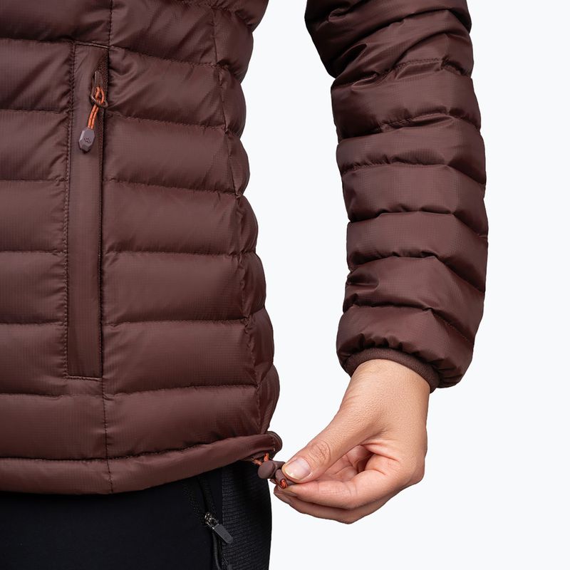 Women's down jacket Alpinus Kiruna brown 9