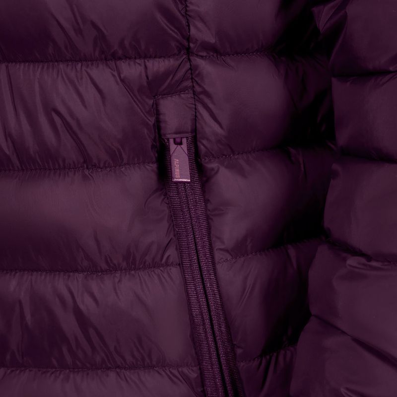 Women's insulated jacket Alpinus Tunari dark plum 8