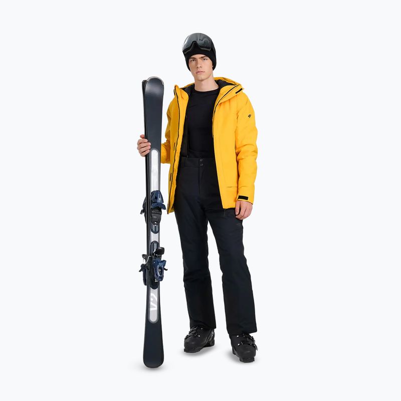 Men's ski jacket 4F M0793 orange 2