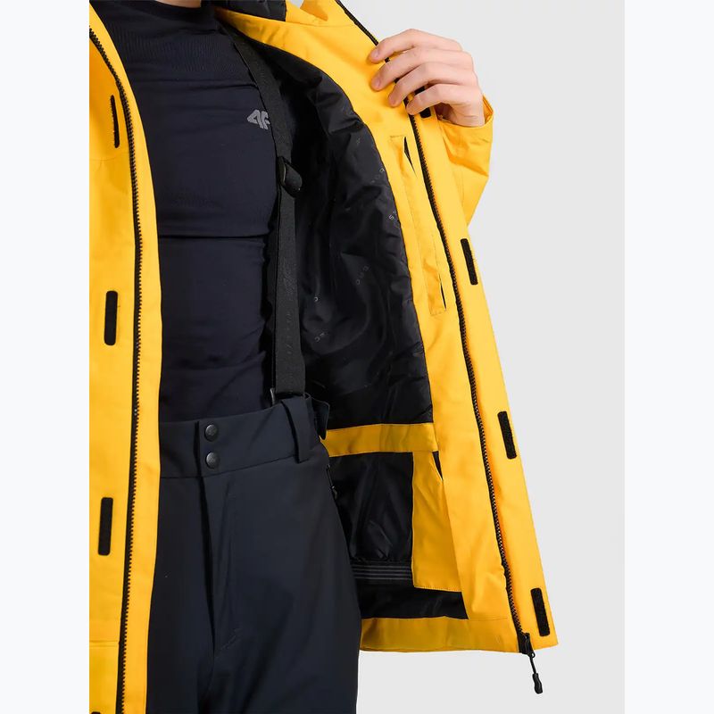 Men's ski jacket 4F M0793 orange 8