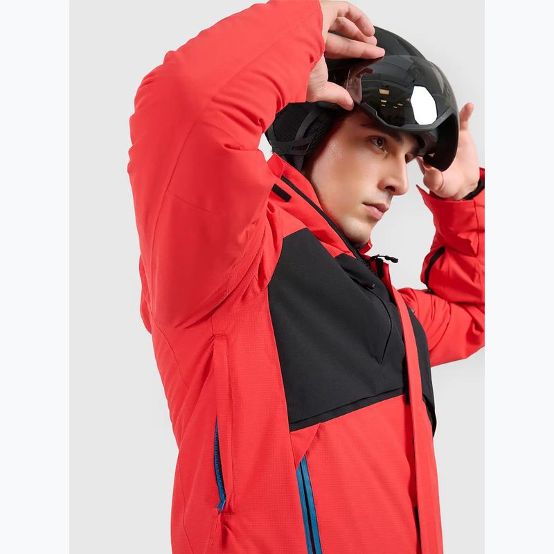 Men's ski jacket 4F M0791 red 6