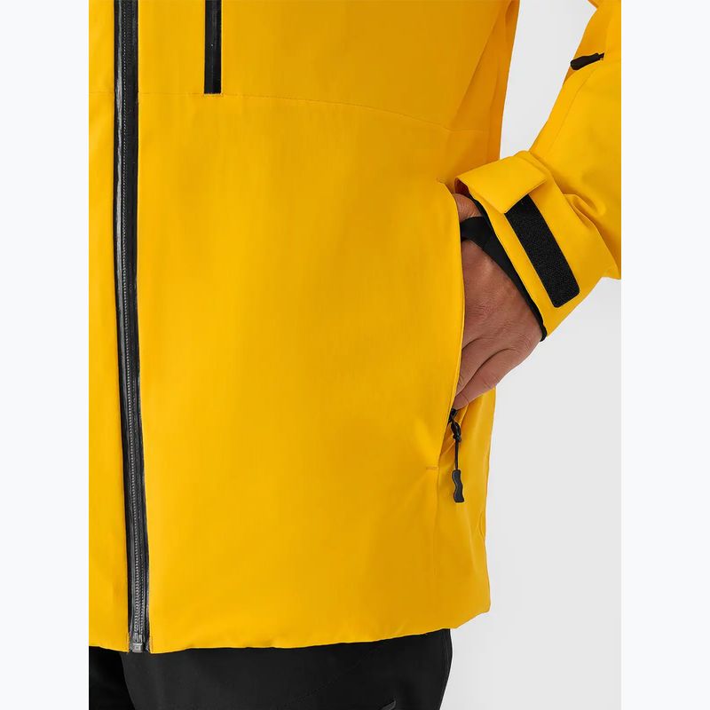 Men's ski jacket 4F M0877 yellow 9