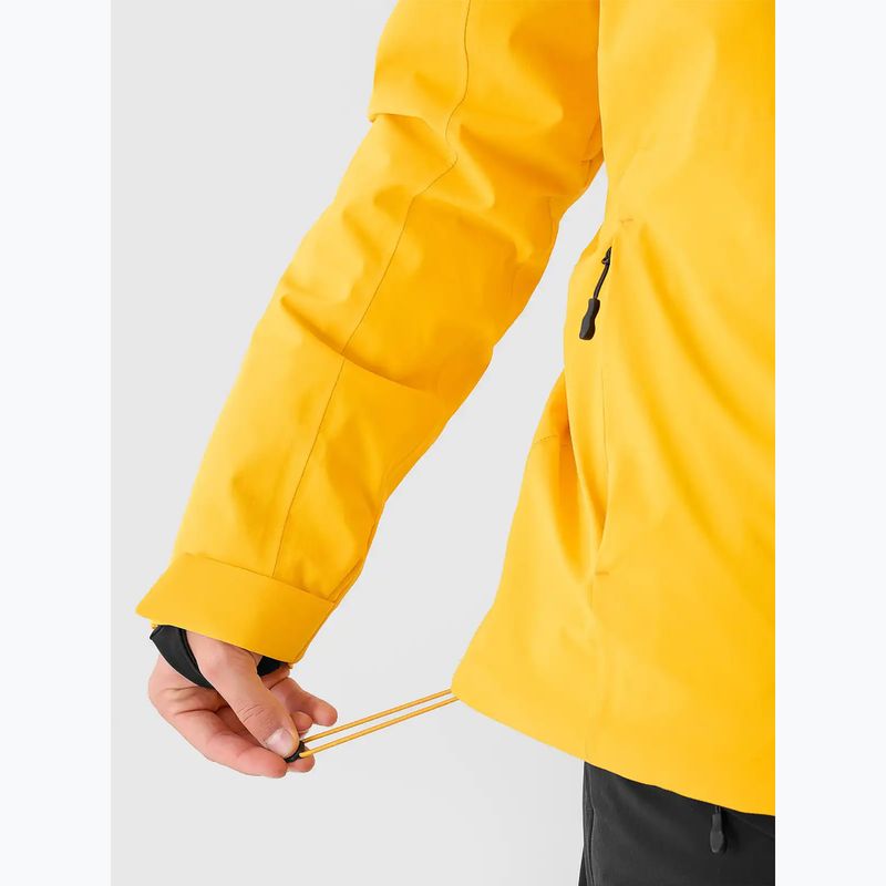 Men's ski jacket 4F M0877 yellow 17
