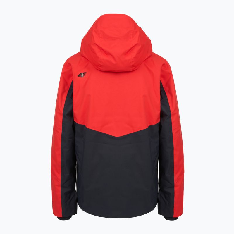Men's ski jacket 4F M0997 red 2