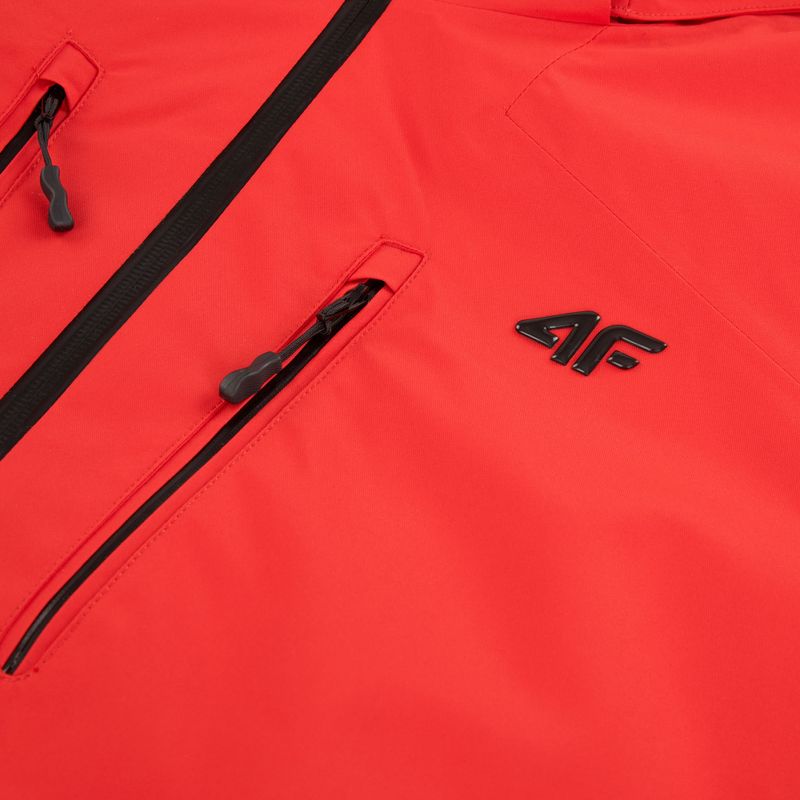 Men's ski jacket 4F M0997 red 3