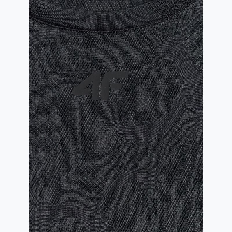 Men's training T-shirt 4F Athletic FNK M1777 deep black 2