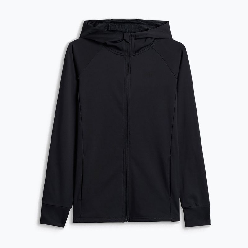 Women's sweatshirt 4F Multiactive FNK F656 deep black