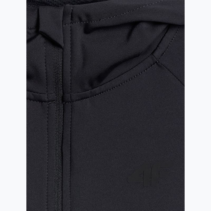 Women's sweatshirt 4F Multiactive FNK F656 deep black 2