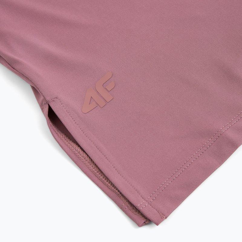 Women's training T-shirt 4F Multiactive FNK F1847 power coral 10