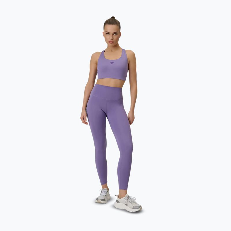 Training bra 4F Multiactive F222 violet 2
