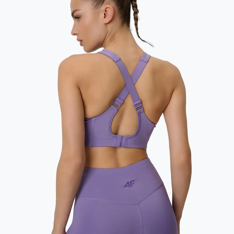 Training bra 4F Multiactive F222 violet 3
