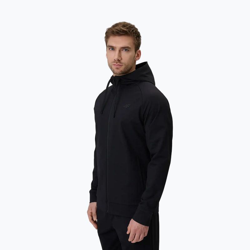 Men's sweatshirt 4F Multiactive FNK M631 deep black 5
