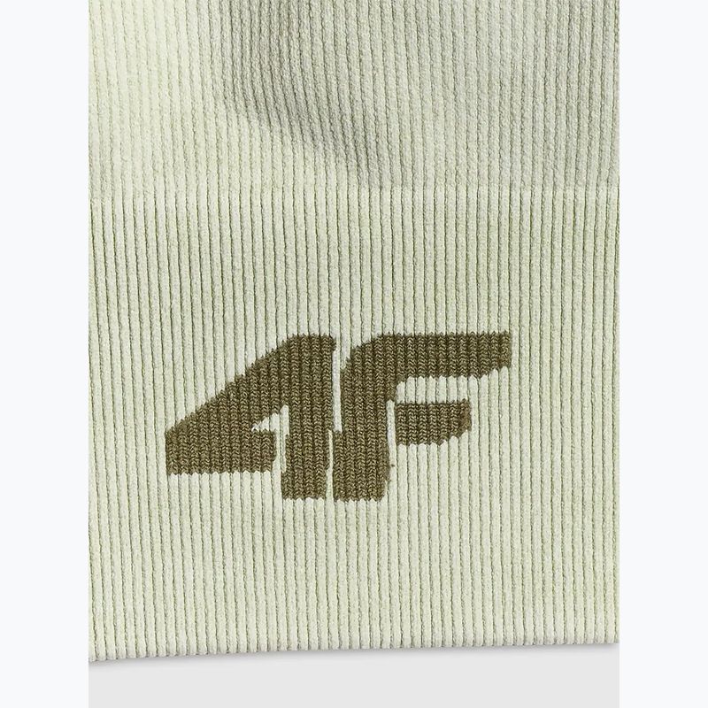 Training bra 4F Solar Punk F203 light green allover 9