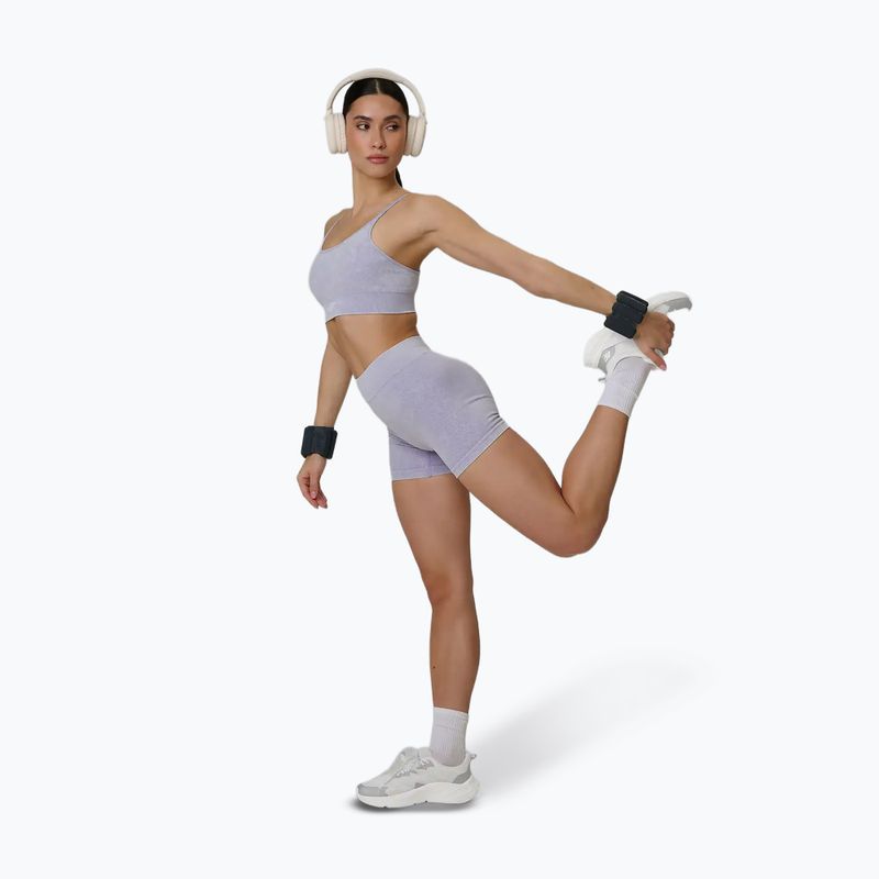 Training bra 4F Solar Punk F203 violet allover 6