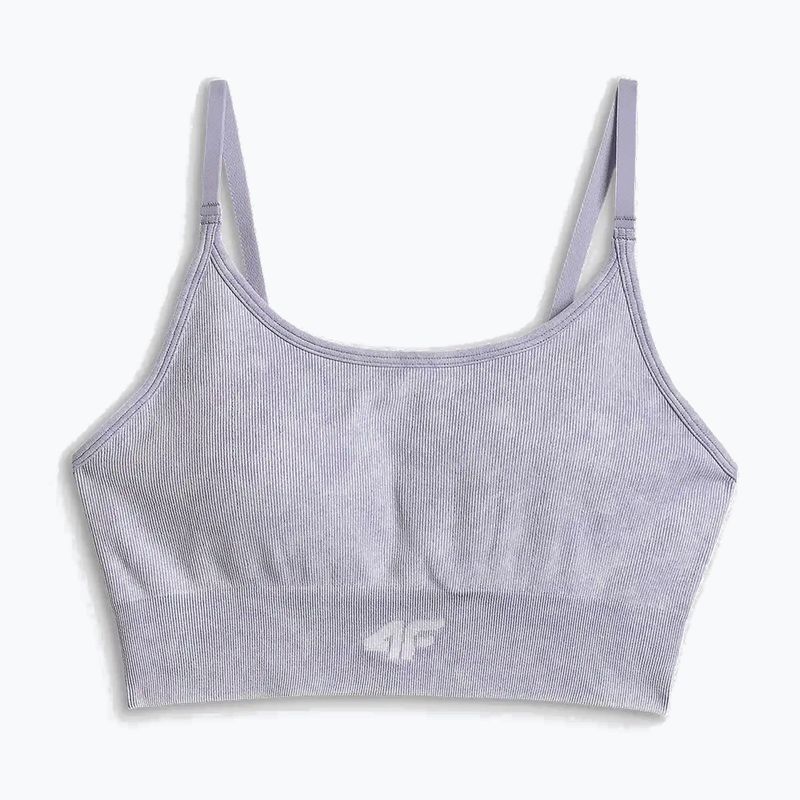 Training bra 4F Solar Punk F203 violet allover 8