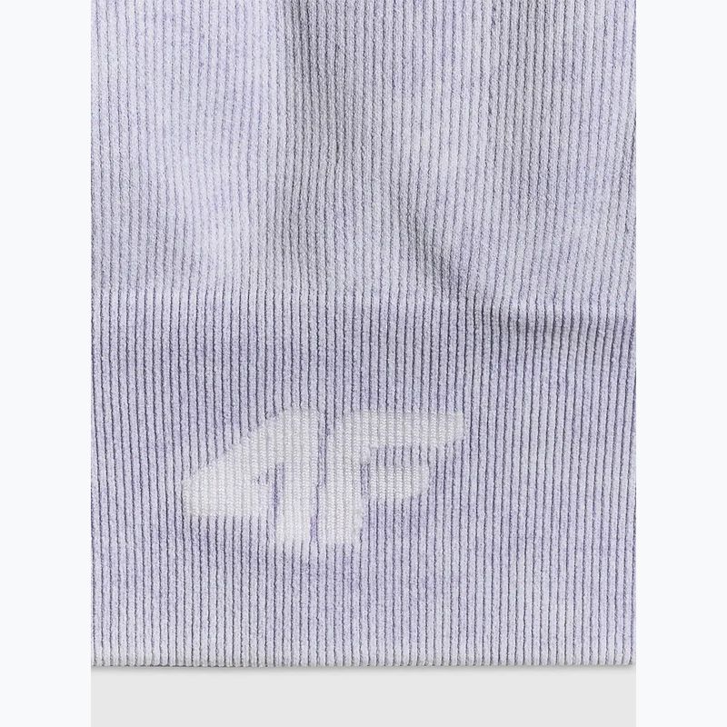 Training bra 4F Solar Punk F203 violet allover 9