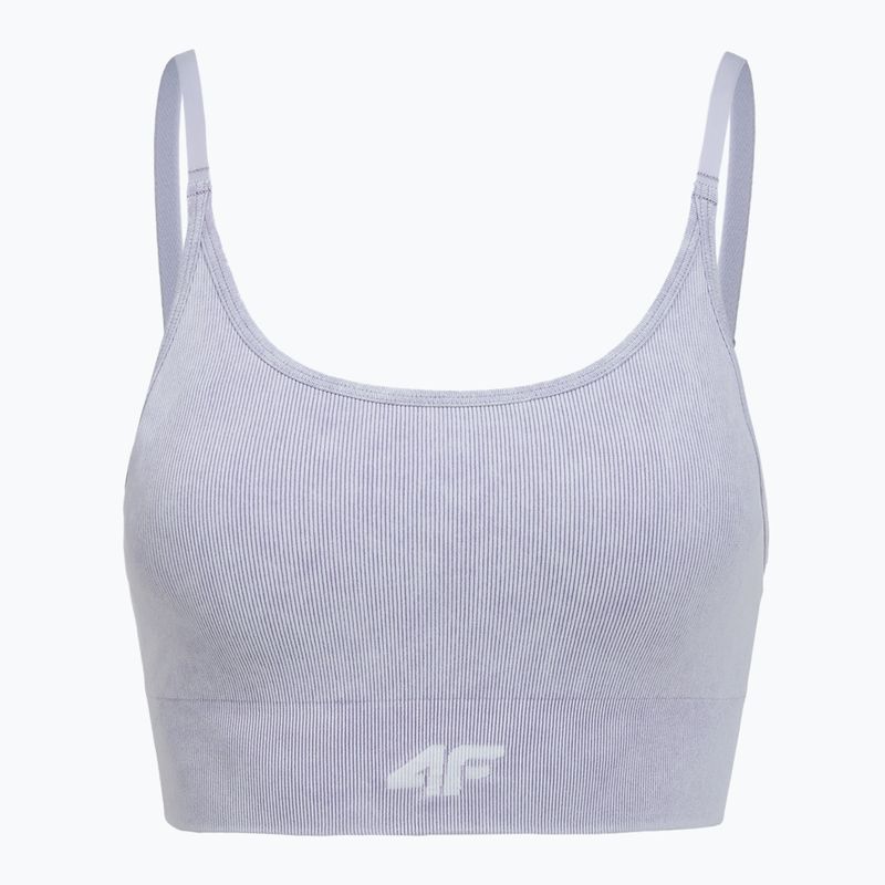 Training bra 4F Solar Punk F203 violet allover 8