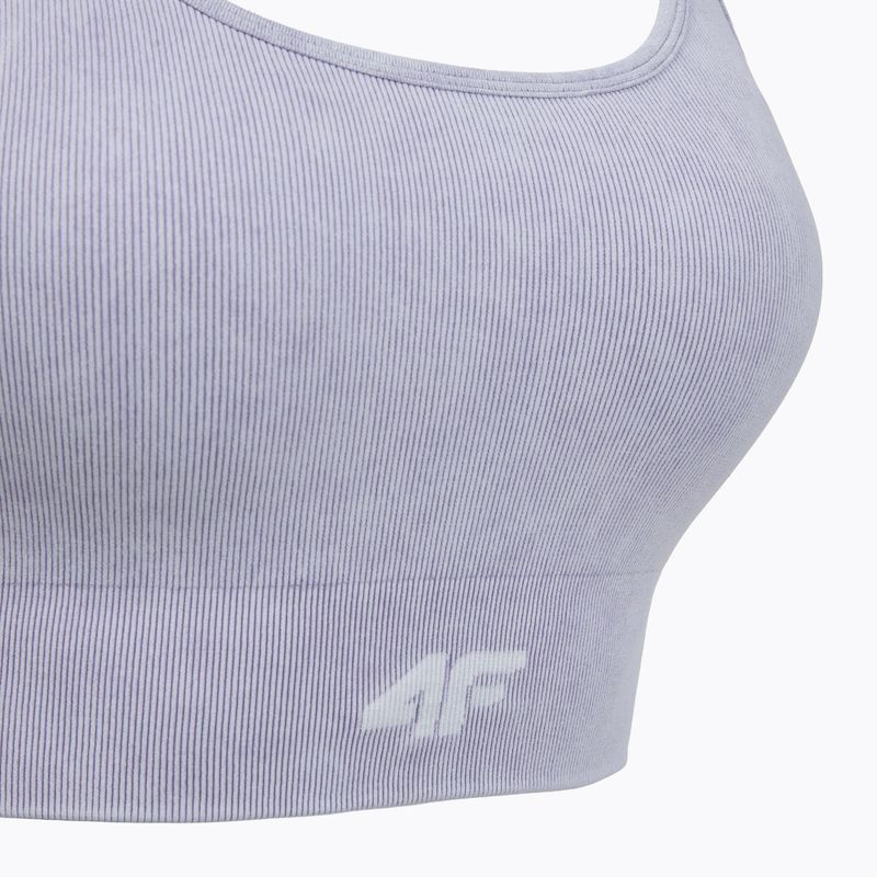 Training bra 4F Solar Punk F203 violet allover 10
