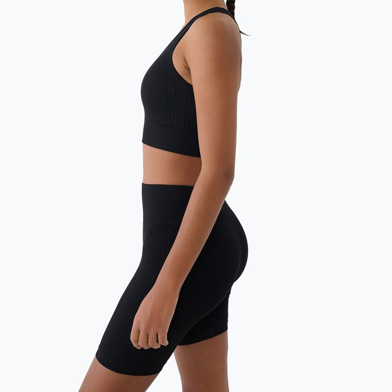 Women's training leggings 4F Multiative FNK F087 deep black 8