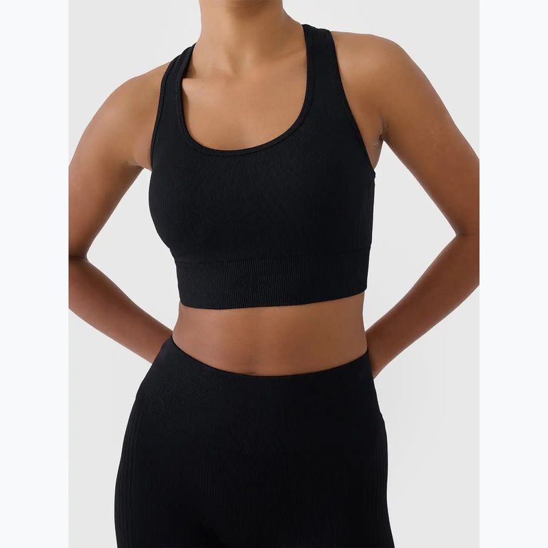 Training bra 4F Multiactive F242 deep black 4